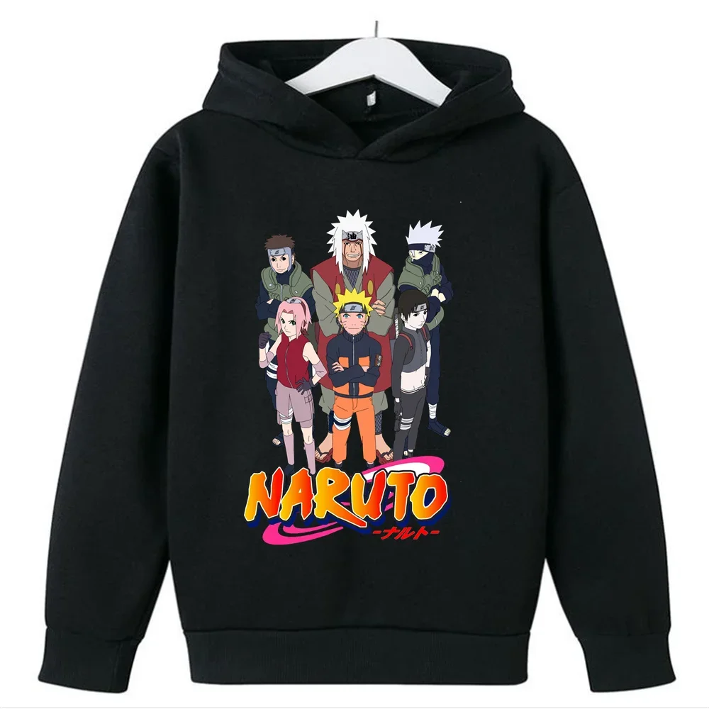 

"Naruto Anime Children's Clothing Fashion Design Print Winter Long-sleeved Boy Girl Sweaters Kawaii Casual Harajuku