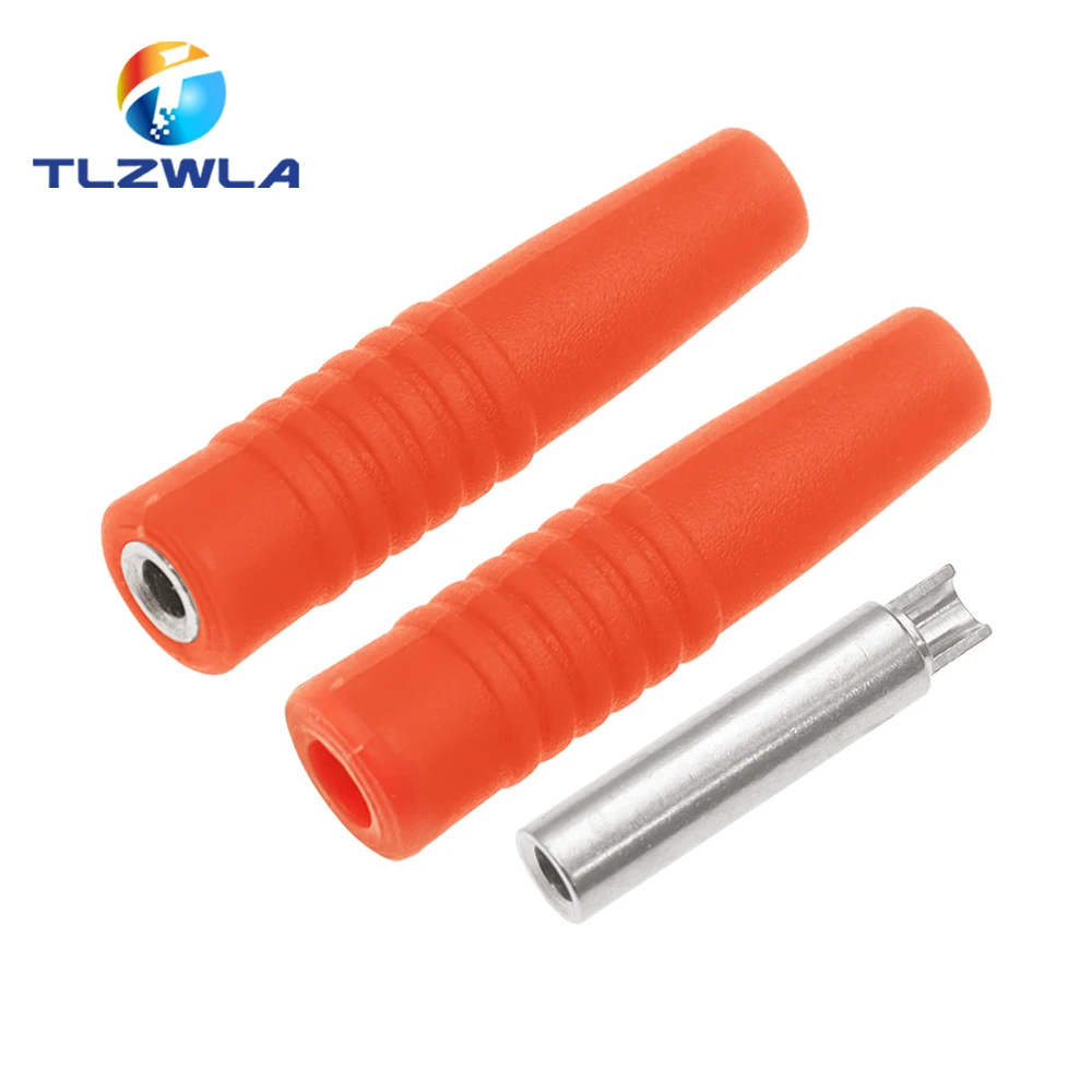 5PCS 2MM Banana Plug Female Socket Test Plug Terminal Electrical Wire Connector