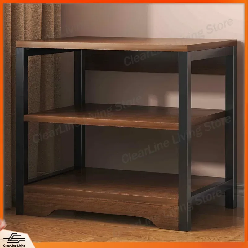 Floor to Ceiling Bookshelf Living Room Storage Rack Corner Next to Sofa Multi Layer Display Shelf Small Simple Low Bookcase