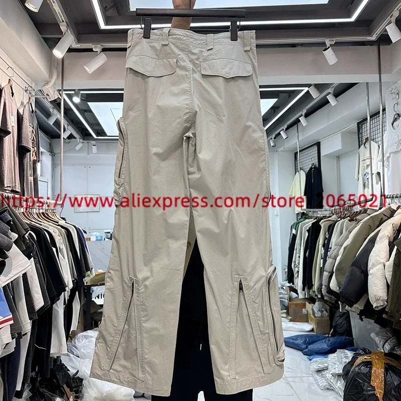 Cactus Jack Multi Pocket Functional Pants Jogger Men Women Loose Clothing Cargo Overalls Trousers