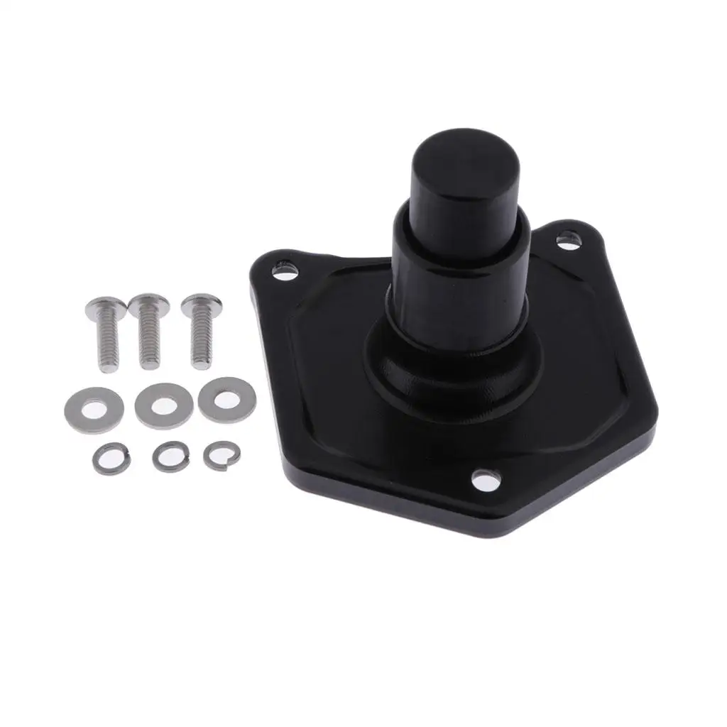 

Solenoid Push Button Stater Switch Black Metal Motorcycle Starter Motor Solenoid for Universal Auto Parts