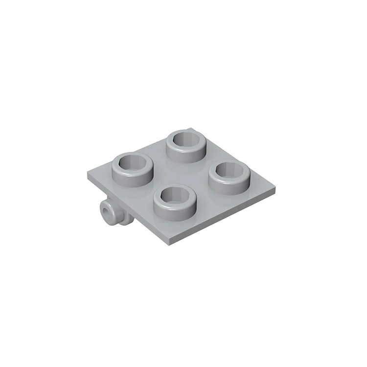 10Pcs MOC Parts 6134 Hinge Brick 2 x 2 Top Plate Thin Compatible Bricks DIY Assmble Building Blocks Particle Kid Brain Toy Gift