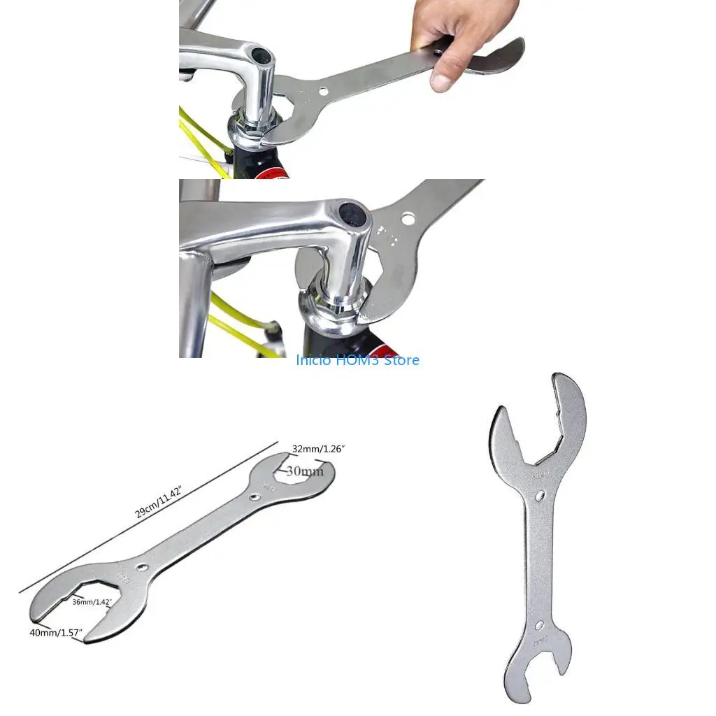 

A5YD гаечный ключ для гарнитуры, инструмент для ремонта велосипеда на открытом воздухе, горного велосипеда, 30-40 мм