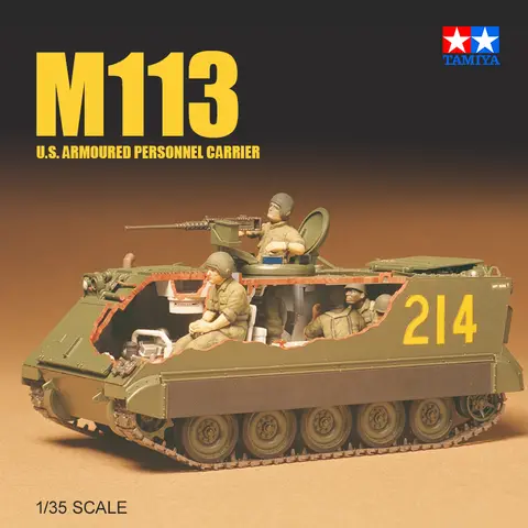 TAMIYA assembled model kit 35040 US M113 tracked armored personnel carrier 1/35