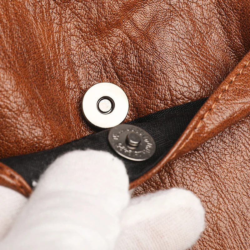 Modische Damen-Umhängetasche aus weichem Leder, große Kapazität, mehrere Außentaschen, abnehmbarer Riemen, Crossbody-Handtasche für den Alltag – Detail 26