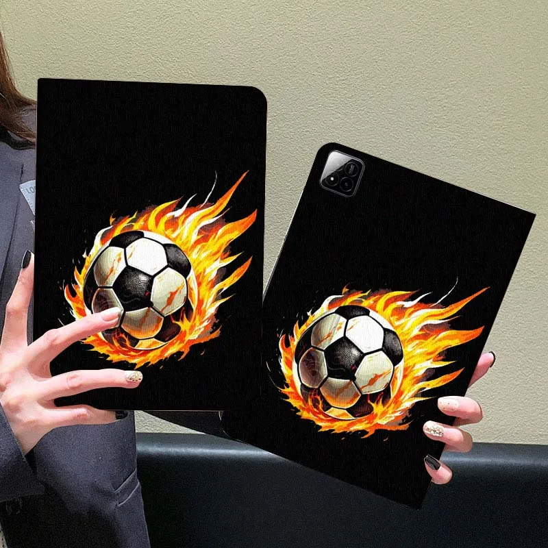 

Fashion football design Tablet Case For Xiaomi Redmi Mi Pad 5 6 6s 7 SE Pro Max Ultra 12.4 12.5 14 inch