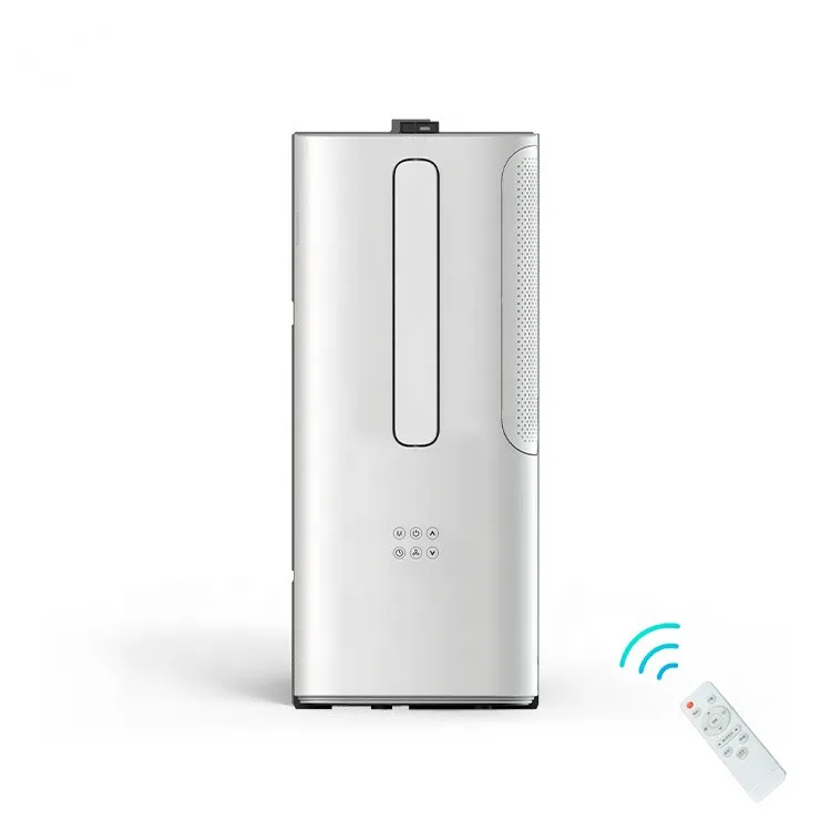 9000 BTU Portable Window Air Conditioner with Electric & Manual Options 3-Speed Remote Control for Home Use