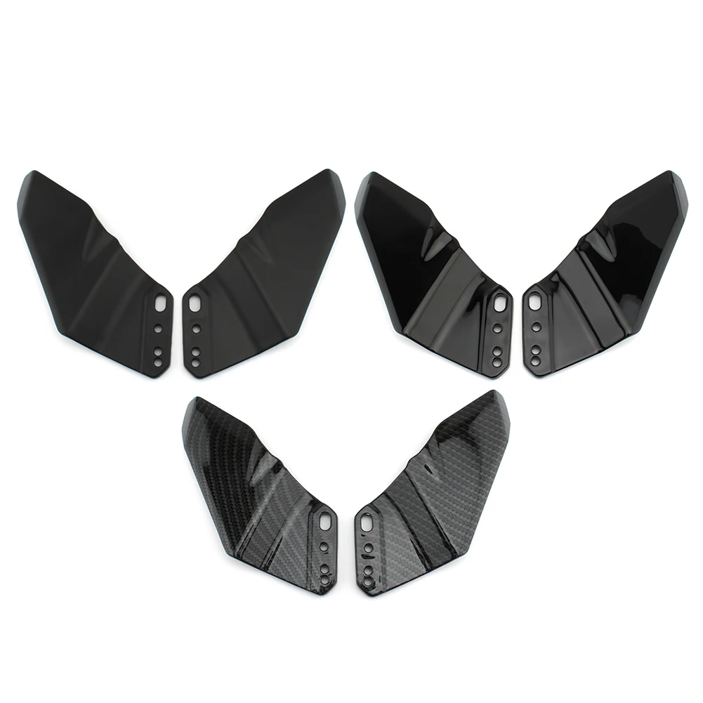 Motorbike Winglet Aerodynamic ABS Wing Kit Spoiler For Kawasaki Ninja 250 300 400 650R ZX6R ZX10R Z800 Honda CBR600RR CBR1000RR