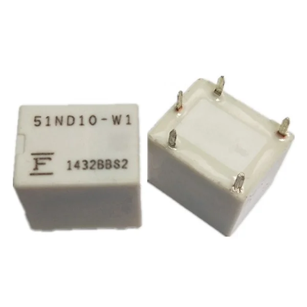 5PCS Relay 51ND10-W1 10VDC 35A 5PIN White Black