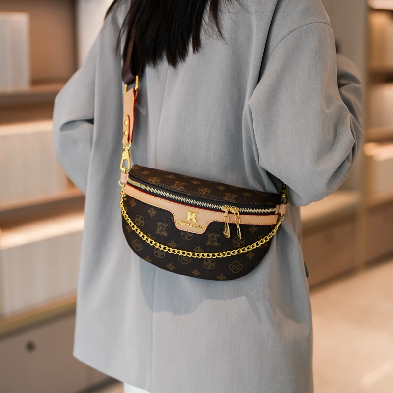 

Женская роскошная кожаная сумка через плечо Элегантная сумка через плечо Классическая дизайнерская сумка-тоут Винтажный модный стиль