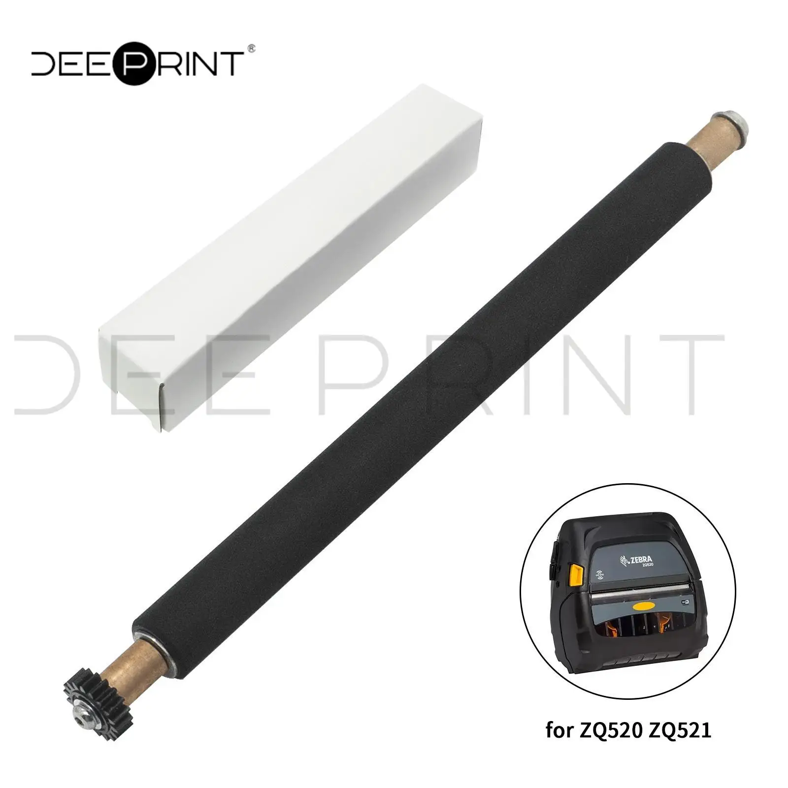 P1072539-008 Platen Roller for Zebra ZQ520 ZQ521 Mobile Printer | 3-Month Warranty