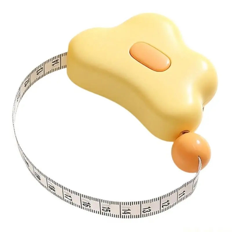 A2BE Tailoring Body Measuring Tape with Auto Return Case for Daily Use