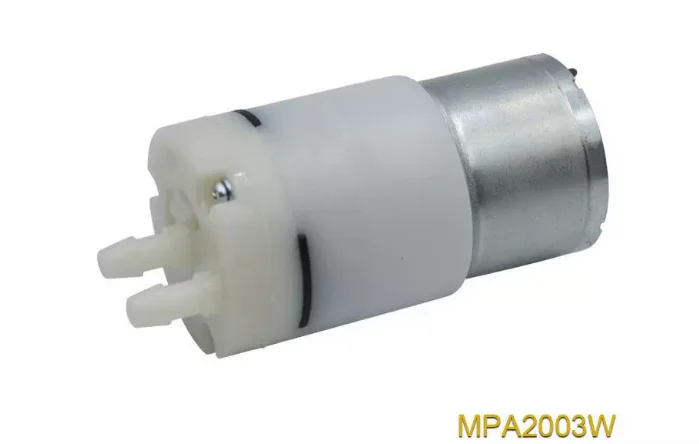 DC Mini Diaphragm Pump 350ml/min Flow Rate 50dB Low Noise Horizontal Electric Water Pump for Beer Dispensing Machine