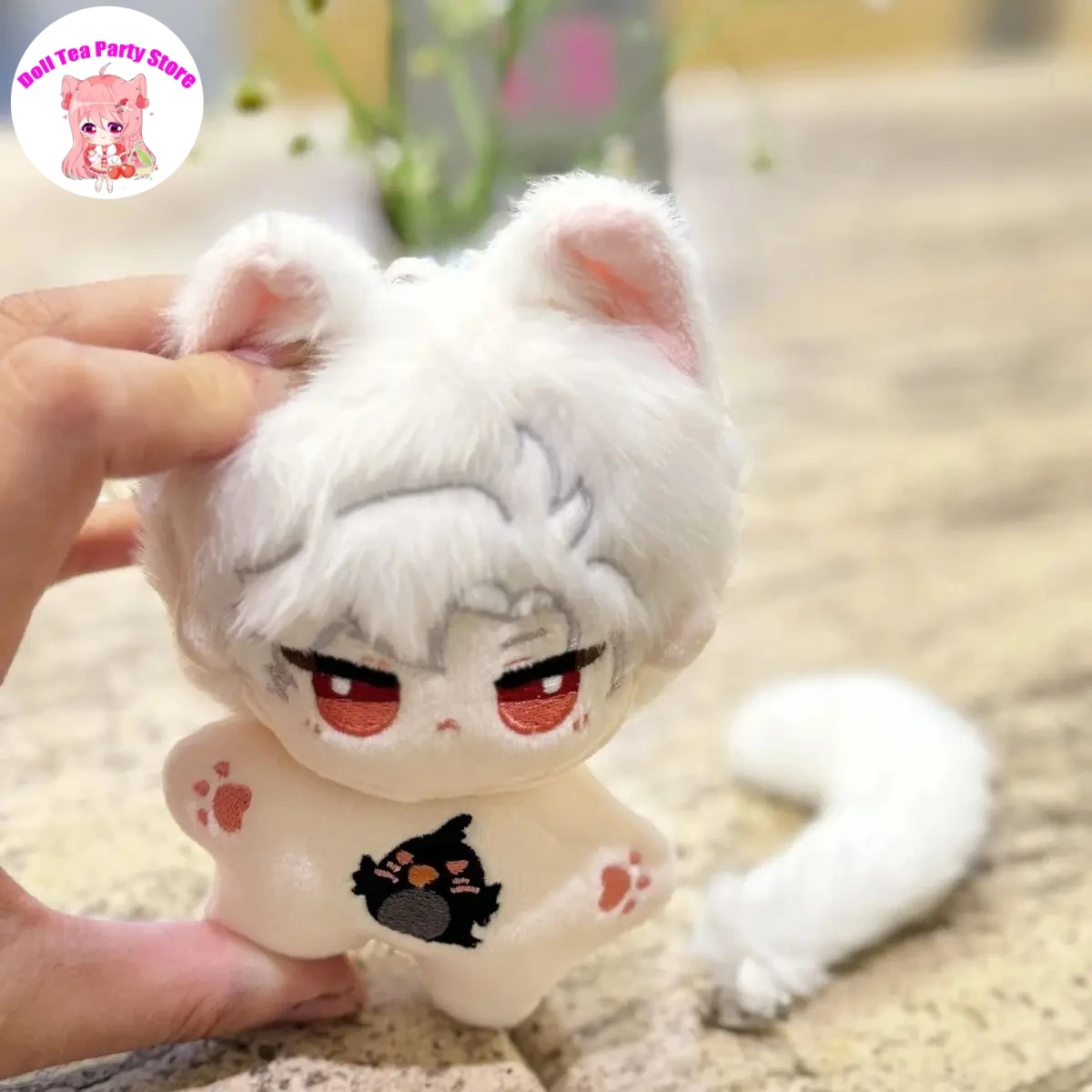 

Anime Love and Deepspace Sylus Plush Starfish Body Cartoon Prited Doll 10cm Puppet Toys Cosplay Pendant Xmas Gift