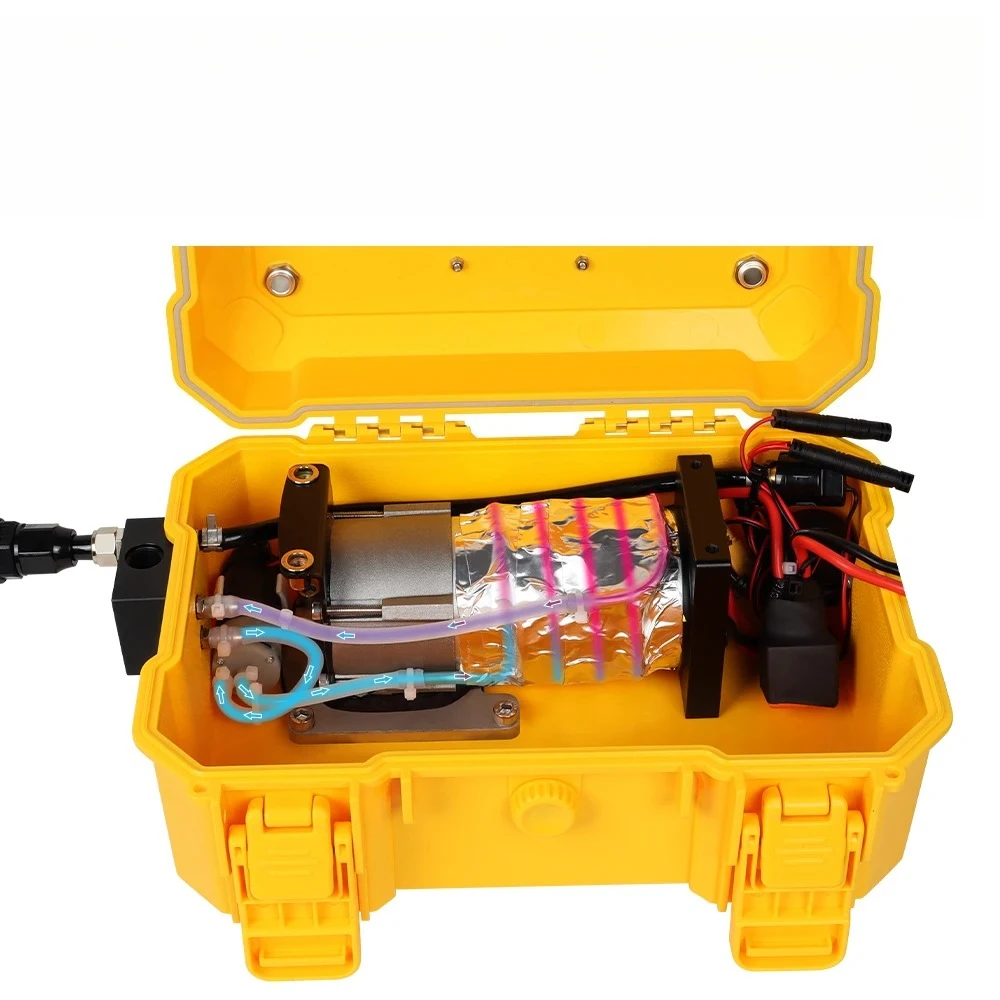 

l DIDEEP New Upgrade Portable Scuba Diving Air Compressor Underwater Breathing Ventilator