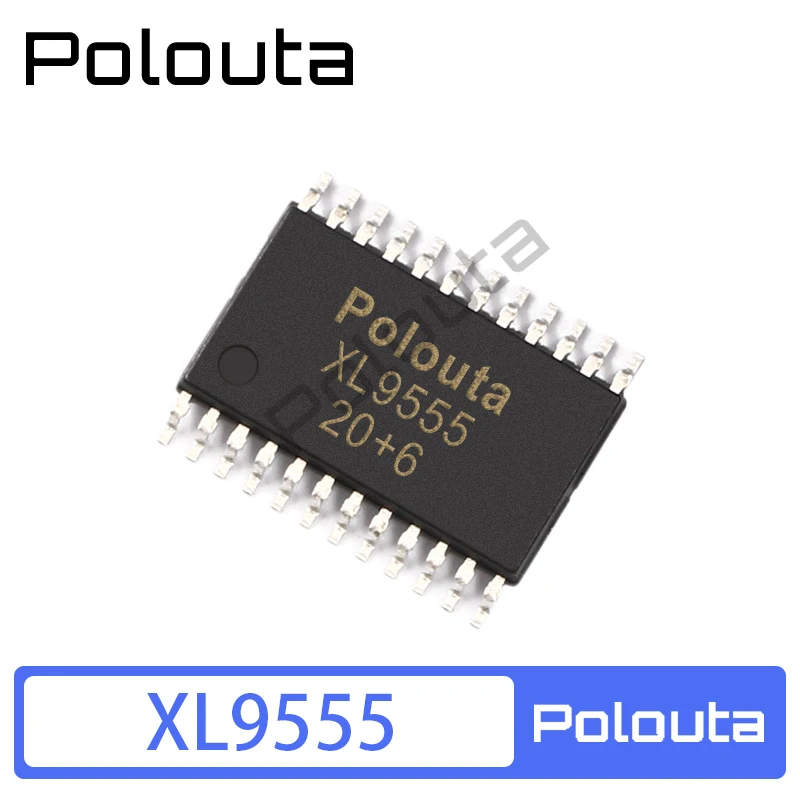2Pcs XL9555 TSSOP-24 I/O Extender IC Chip Polouta