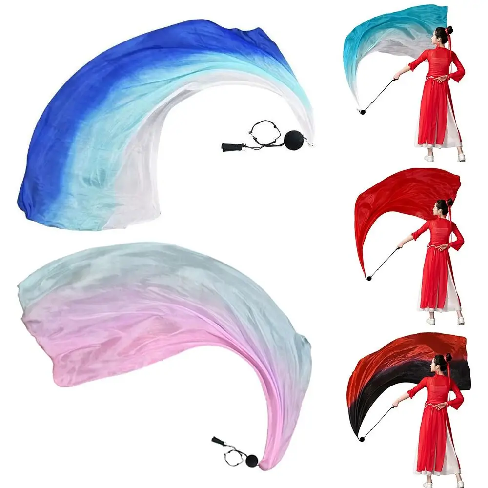 

Silk Veil Chain Ball Women Belly Dance Silk Veil Streamer Stage Prpos Belly Dance Thrown Ball Belly Dance Accessories
