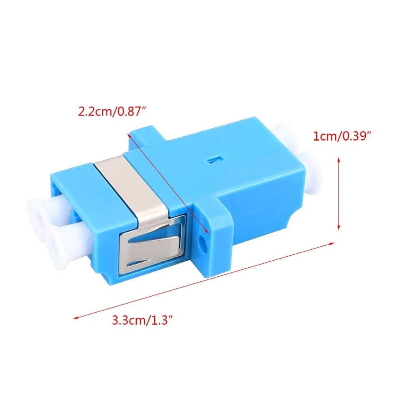 Versatile LC/UPC Duplex Fiber Optical Coupler Adapter for Smooth  Quality Casing Low Insertion Loss