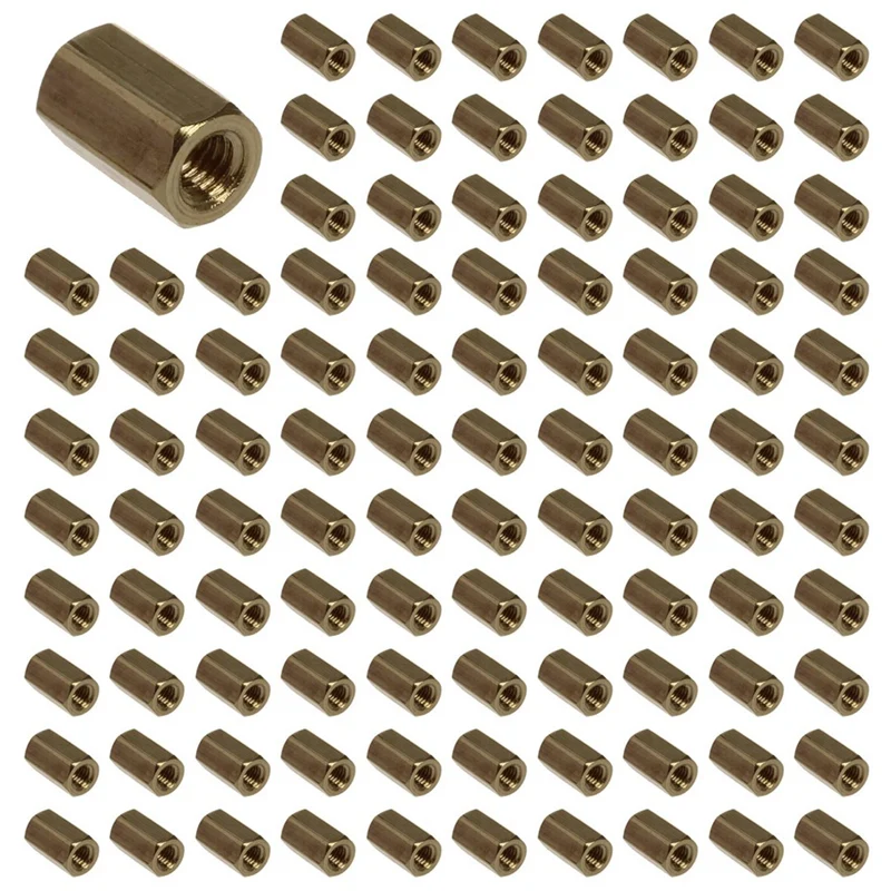 1000 Pcs Metal Hex M3 Female Screw PCB Standoff Spacers 8Mm Body