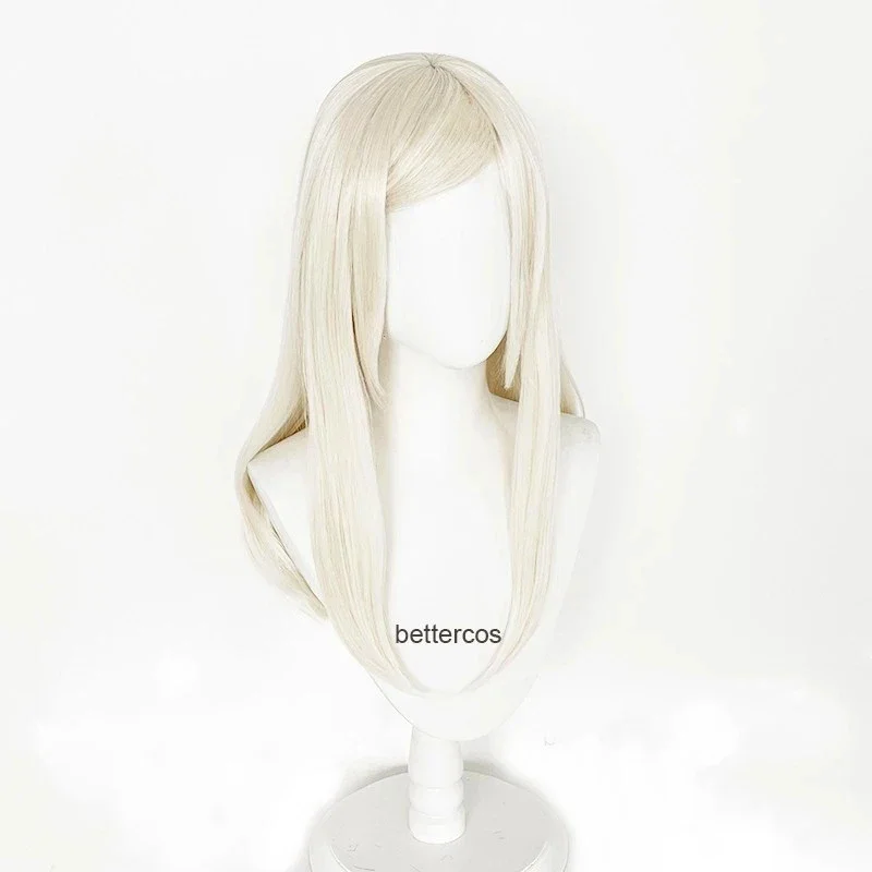 Sanzu Haruchiyo Cosplay Wig Haruchiyo Long Milk Blonde Heat Resistance Fiber Hair Role Play Wig Wig Cap image 3