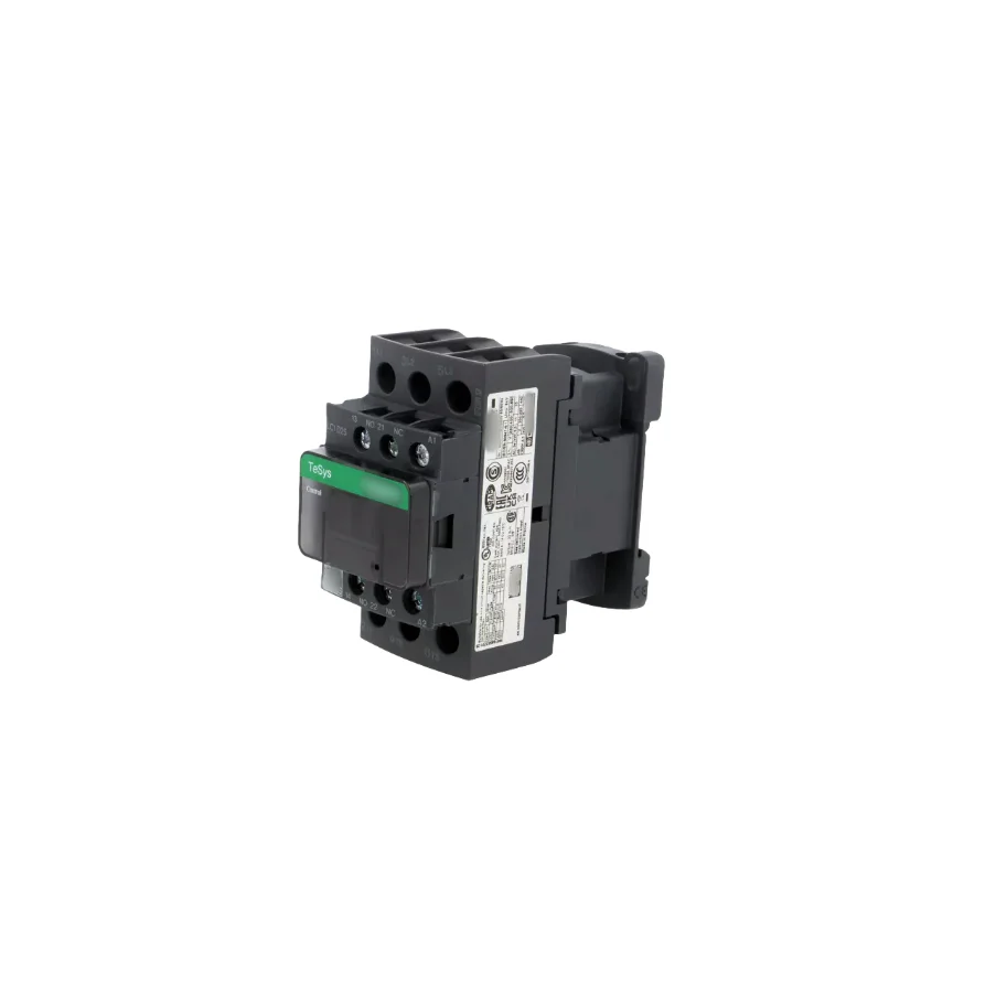 LC1D25BD Contactor, TeSys Deca, 3P, 3NO, 25A, 24V DC coil, screw clamp terminals