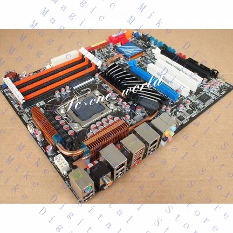 H  FOR ASUS P6T DELUXE Motherboard LGA 1366 DDR3 Intel X58 100% working