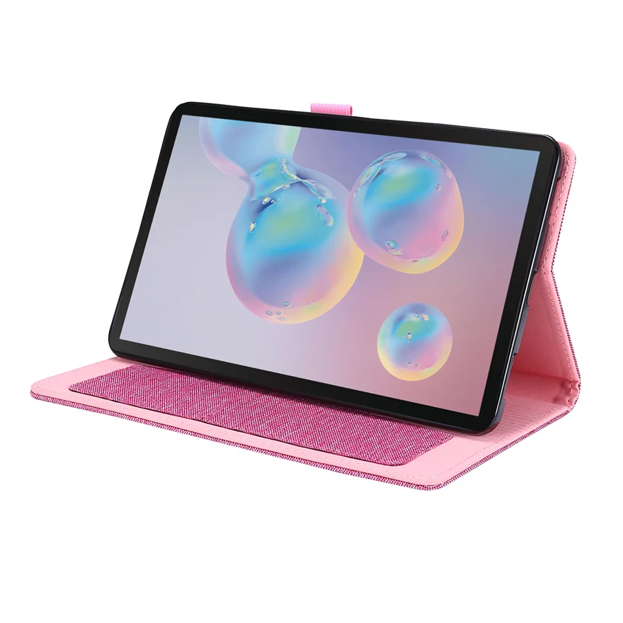 For Samsung Galaxy Tab A 8.4 2020 Case for Model SM-T307 T307U Fabric Tablet Stand Cover Case Shockproof Protective Shell