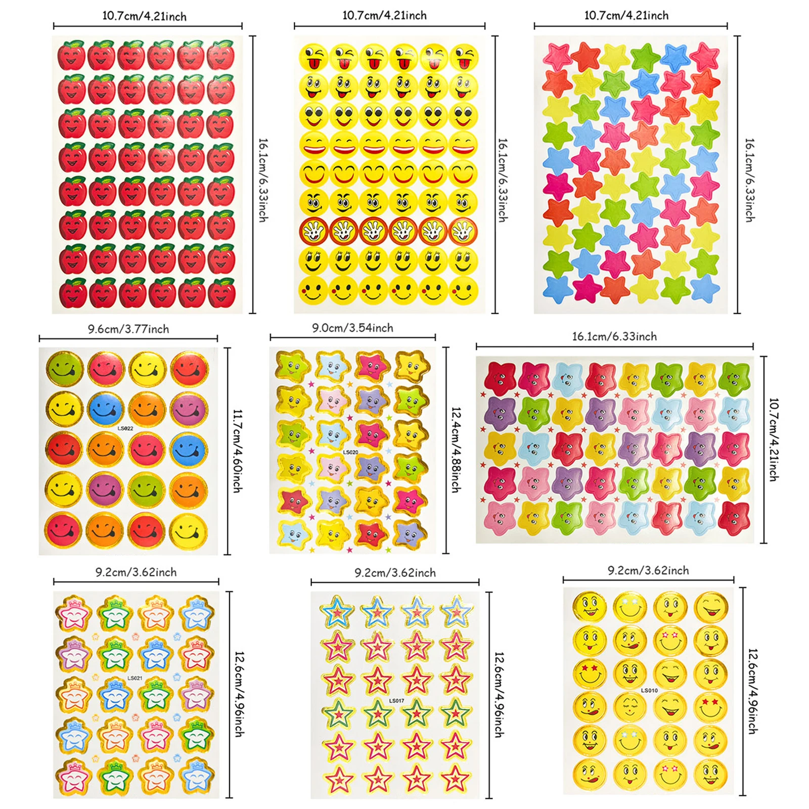 628/1256 قطعة ملصقات المكافآت للطلاب المعلمين الفصول الدراسية لوازم المدرسة البرنز نجوم ابتسامة أبل ملصقات لمخطط المكافآت #4