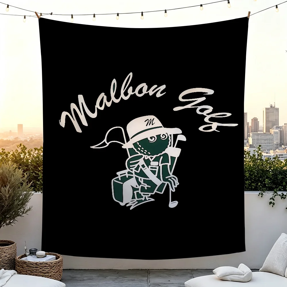 Fashion M-Malbon G-Golf Flag For Football Festival Halloween Gym Outdoor Garden Sports Party Gift Decor Banner