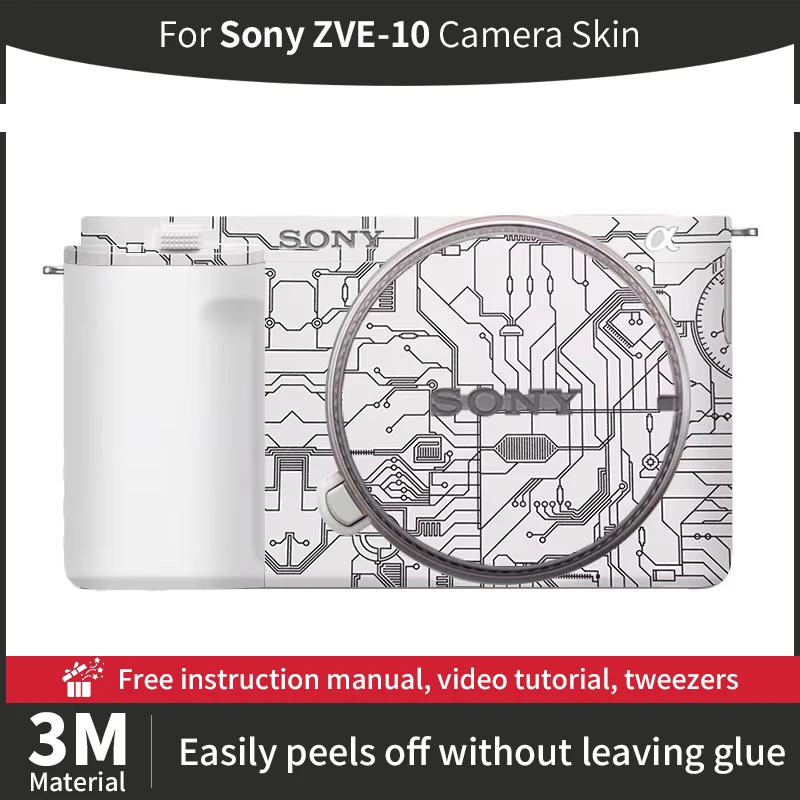 

For Sony ZV-E10 Camera Skin Sony ZVE10 Skin Anti-scratch Camera Sticker protective film More Colors