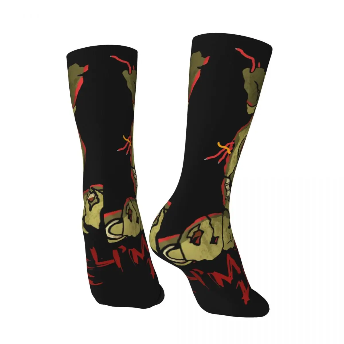 Hip Hop Vintage Springtrap Classic Crazy Men's compression Socks Unisex FNAF Harajuku Seamless Printed Funny Novelty Happy Crew