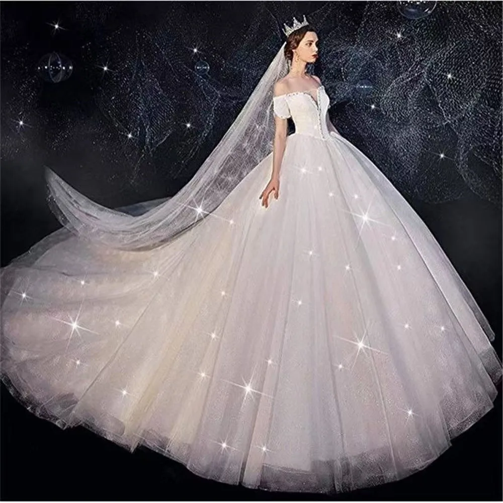 Full White Ball Gown Hoops Wedding Accessories Petticoat Underskirt Slips Quinceanera Gown for Wedding Dress image 4