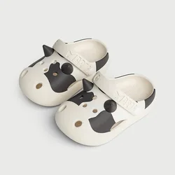 0-7y bambini muli e zoccoli estate Baby Boys ragazze sandali antiscivolo mucche piatte suola morbida ciabatte da spiaggia bambini scarpe da giardino HC26