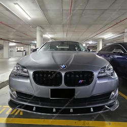 Gloss Black ABS Front Bumper Lip Spoiler Splitter Diffuser For Bmw F10 F11 Non M Sport 2010-2013 Pre-Lci Bodykits Tuning