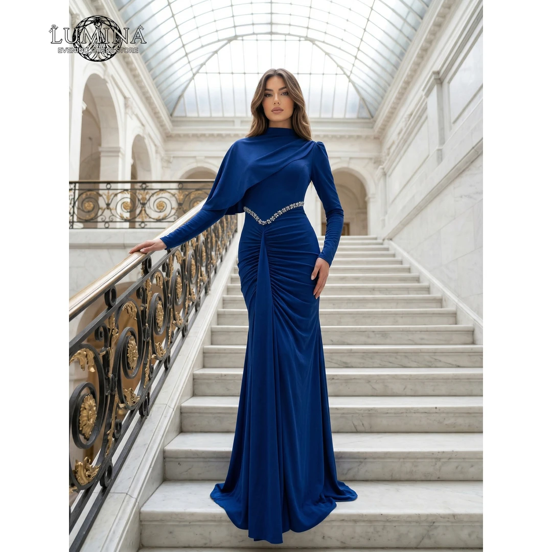 

Lumina Shawl Women's Day Dress 2026 Woman Fishtail Skirt Luxurious Women's Evening Dresses for Special Occasions Custom Made