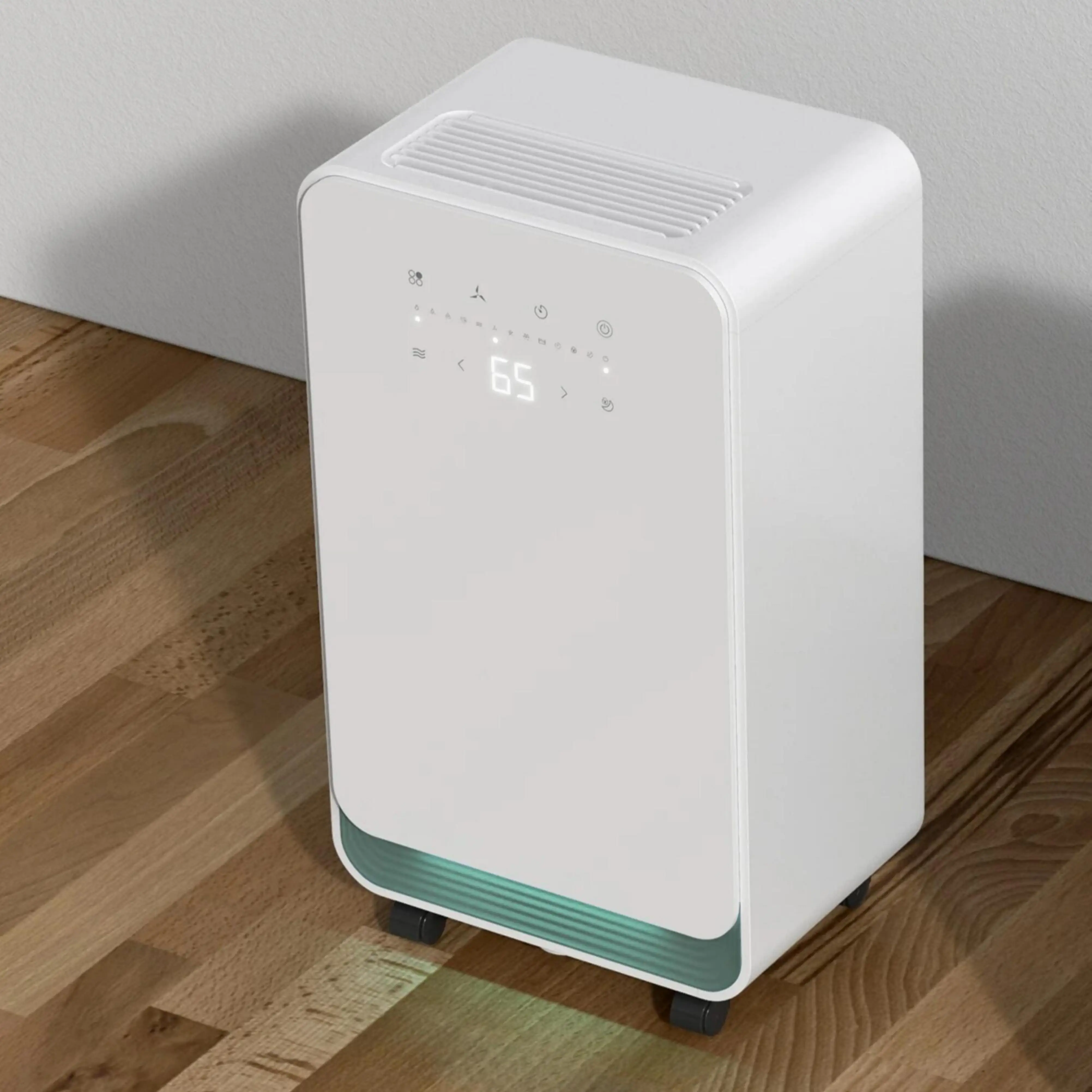 Deumidificatore d'aria con compressore super silenzioso Smart Wifi da 12 litri/giorno con timer 24 ore per la casa