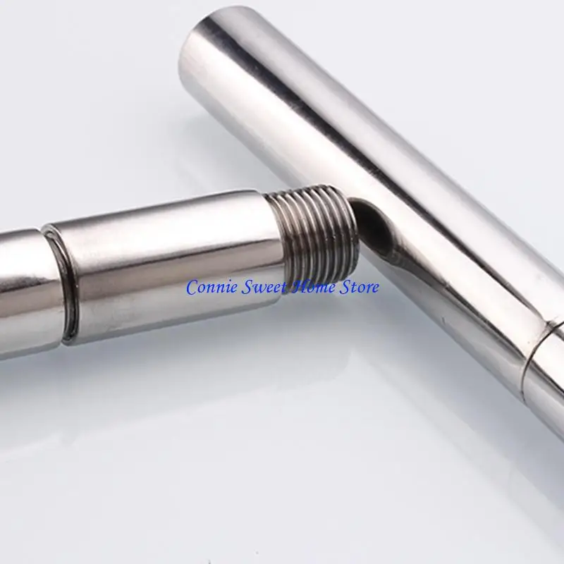 

LXAF регулируемый стальной душевой удлинитель металлическая душевая рука -дюймовая нить