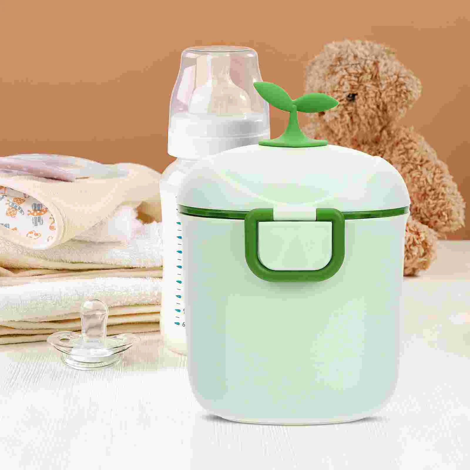 

Travel Container for Formula Feeder Pacifier Milk Infant Snack Dispenser Cartoon