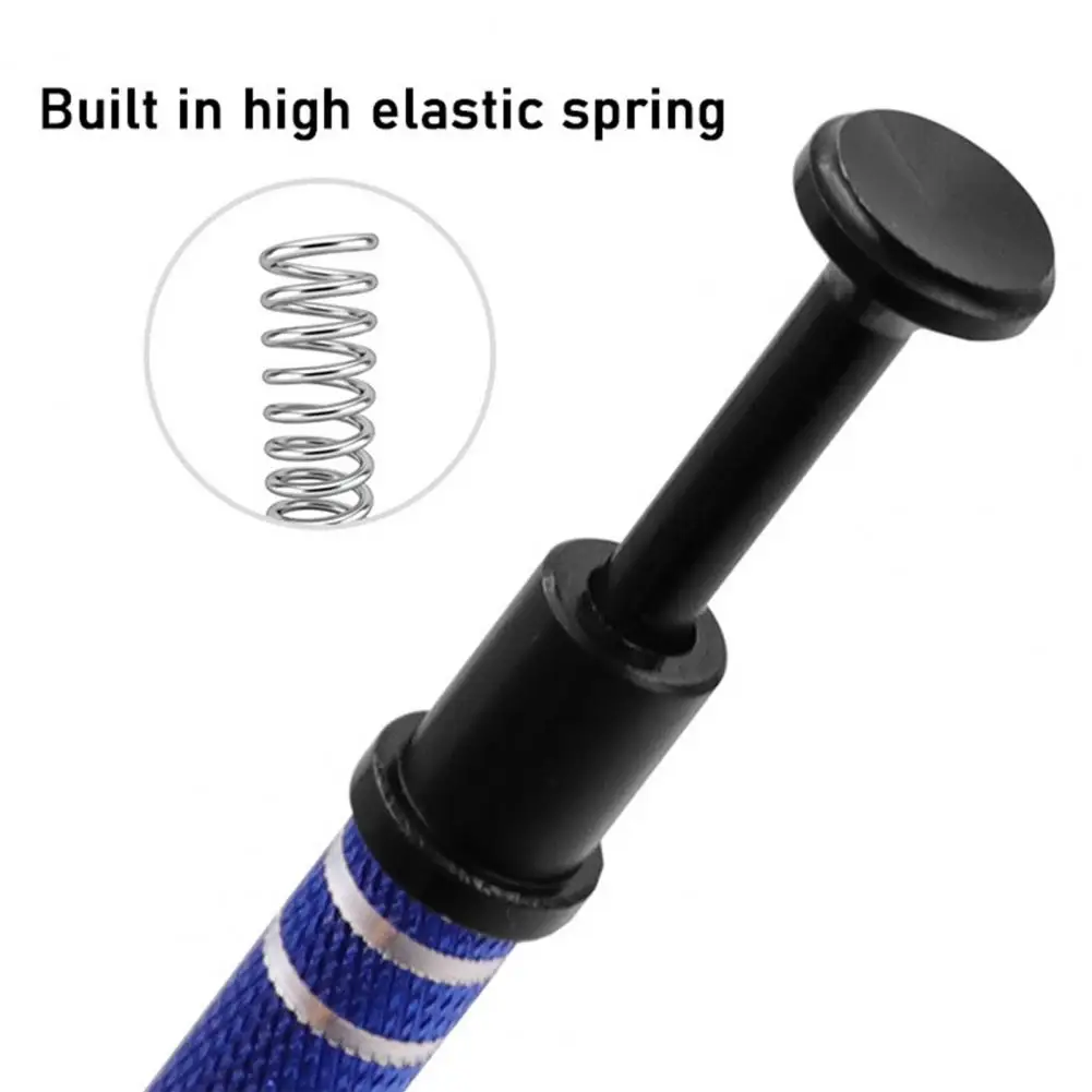 Jewelry Ball Grabber Tool 4-Claw Chip Pickup Tweezers Stainless Steel Retractable Grabber for Pearl Small Parts Jewelry Repair
