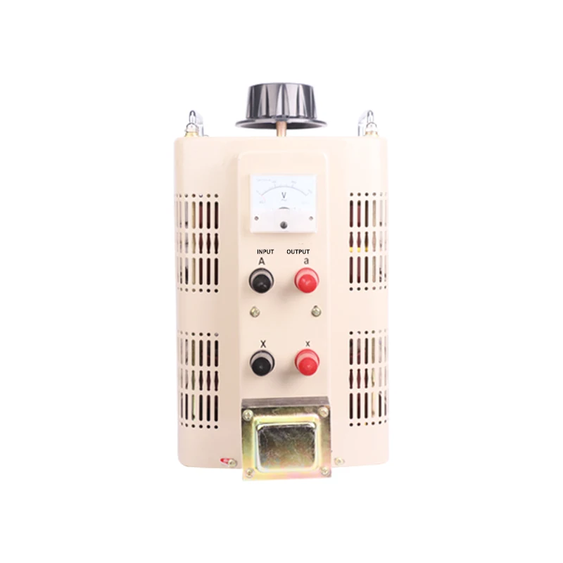 Reguladores de voltaje de CA de transformador variable manual con pantalla digital Variac TDGC2-10KVA personalizados Variac