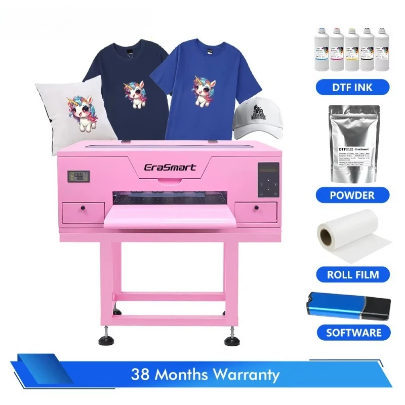 

Лидер продаж: Цифровой струйный принтер DTF A3 MAXL XP600 для печати на розовых футболках и всех видах текстиля