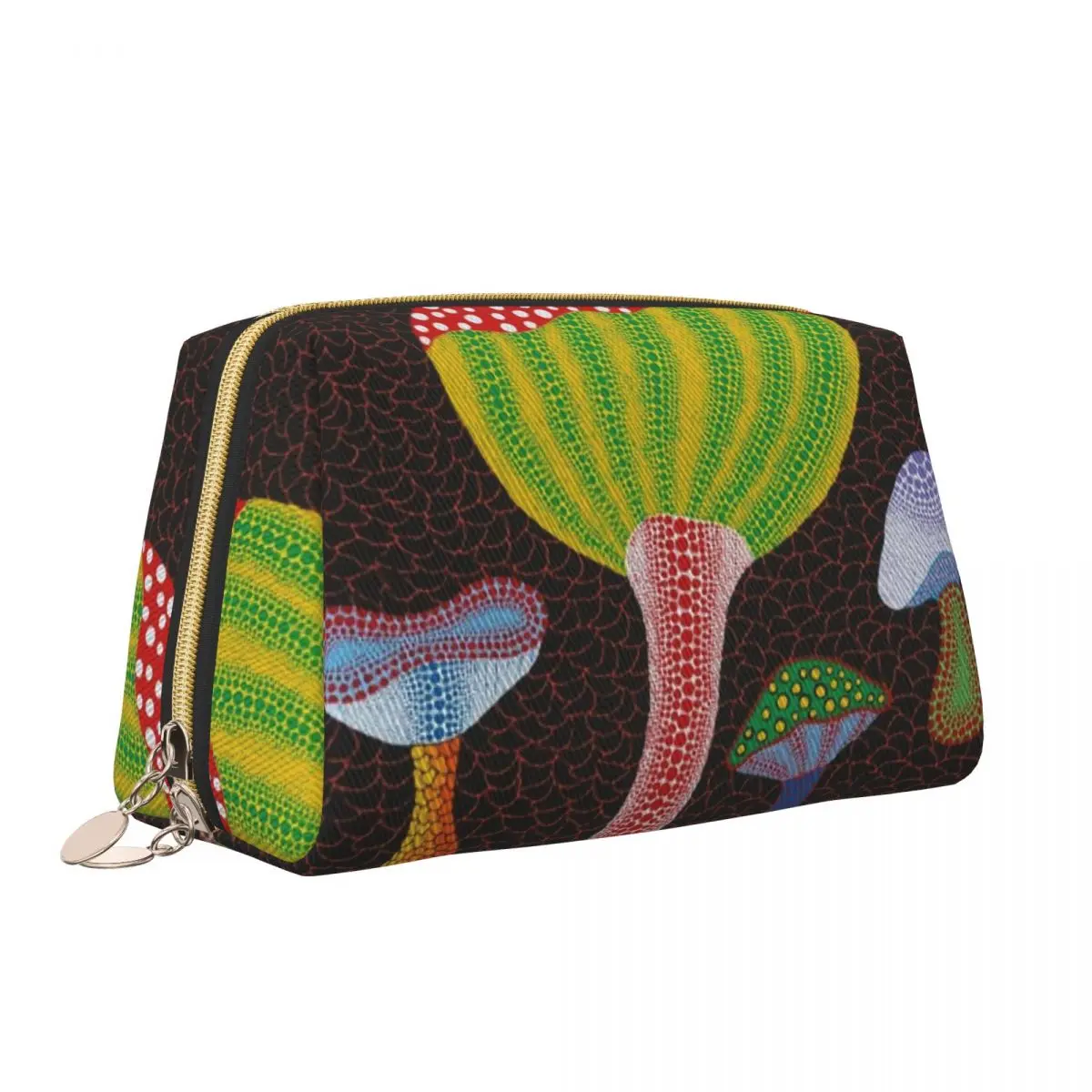 Yayoi Kusama Art Makeup Bag Women Travel Cosmetic Organizer Fashion Japanese Artist Storage Toiletry Bags