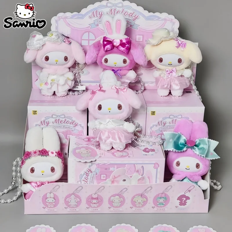 

Коллекционная плюшевая кукла-подвеска Toptoy Sanrio My Melody из серии Sweet Dream Lady House, декоративное украшение, подарок для коллекционеров
