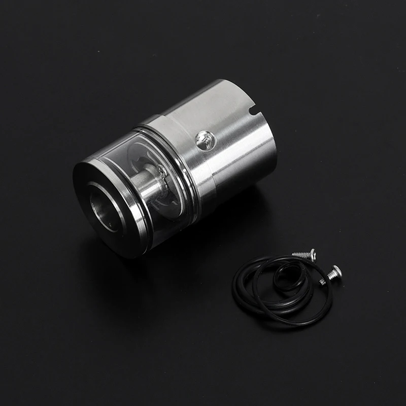 YFTK Flash E-vapor V4.5s+ RTA Tank V4.5 Hepsi Bir Arada Kapaklar 316ss Kapaklı Paslanmaz Çelik Alet Parçaları Vape Pen Atomizer vs kuma