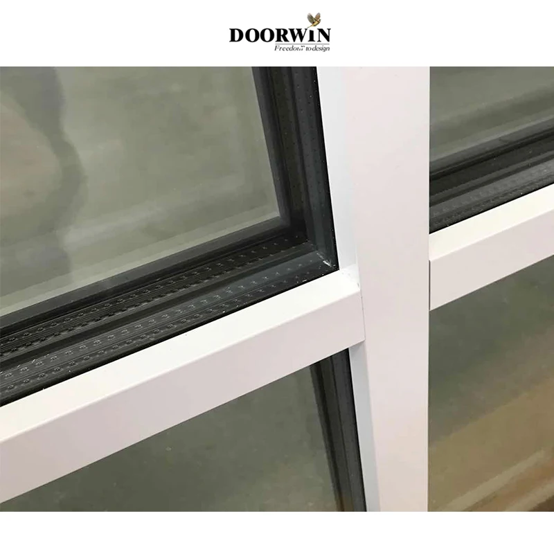 15 Days Lead Time Doorwin California Heat Insulation Soundproof Nfrc Certified Wooden Frame Picture Window For Villa