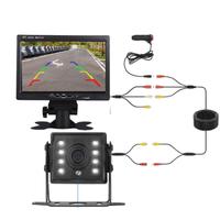 12V Parking CCD Backup Reverse Rear View Camera 170 Degree Wide 7 Inch Car Monitor Tft Lcd  Hd Digital Screen  7M RCA Cable