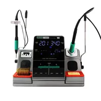 SUGON T3602 Soldering Station 115 210 Tips Double Station Welding Rework Station For Cell-Phone PCB SMD IC Repair Solder Tool