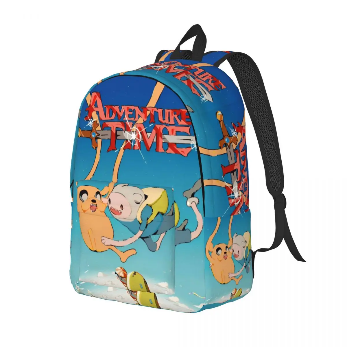 Jida Adventured Times Backpack for Preschool Kindergarten School Student Fantasy Animated Bookbag Boy Girl Kids Daypack Sports