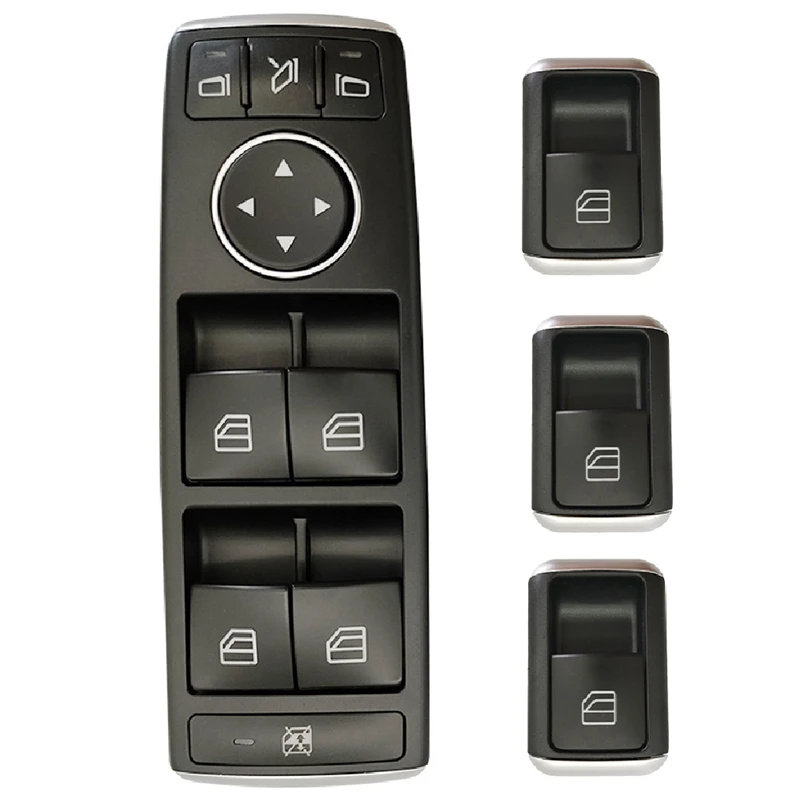 

Car Electric Window Control Panel Accessory Kit With Folding Switch For Mercedes Benz W204 GLK 204 W212 2049055402 2049058202