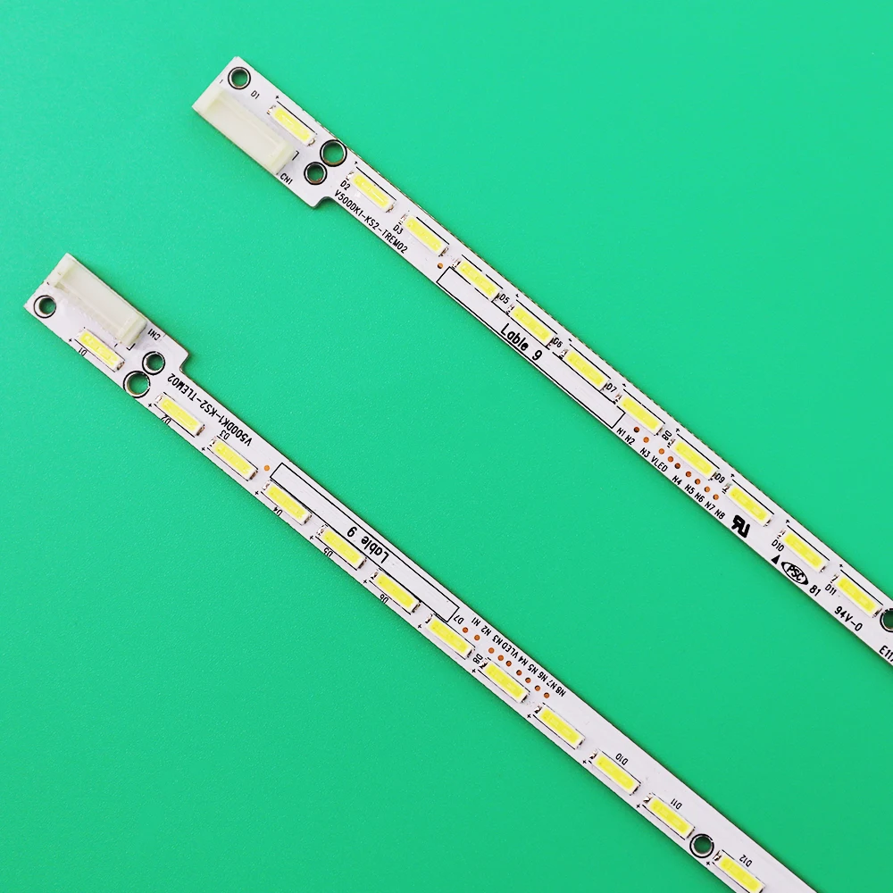 

2pcs/set LED Backlight strip for LG 50UF8300 PANASONIC TX-50CX680E TX-50CX700B M0009F1N31A59A0A M0009F1N31A61F0 A V500DK1-KS5